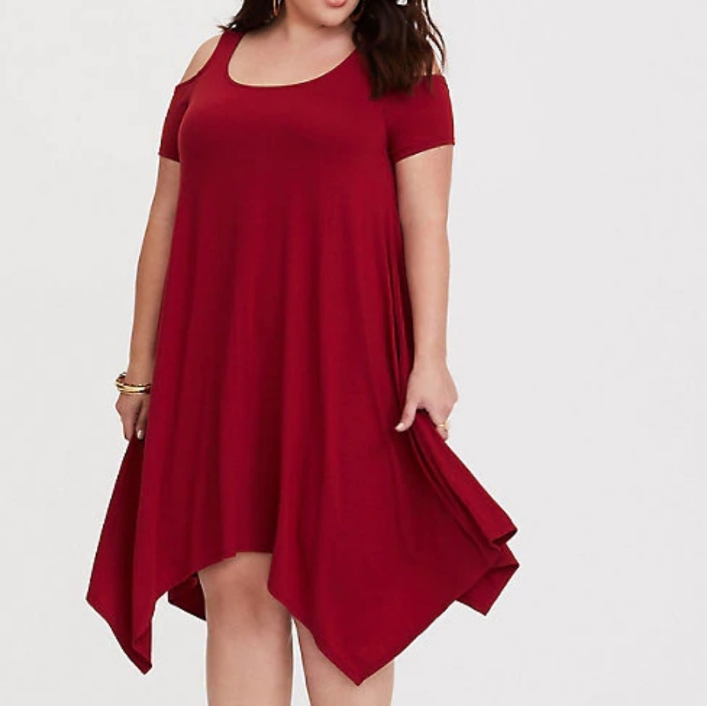 Torrid Cold Shoulder Dress sz 3